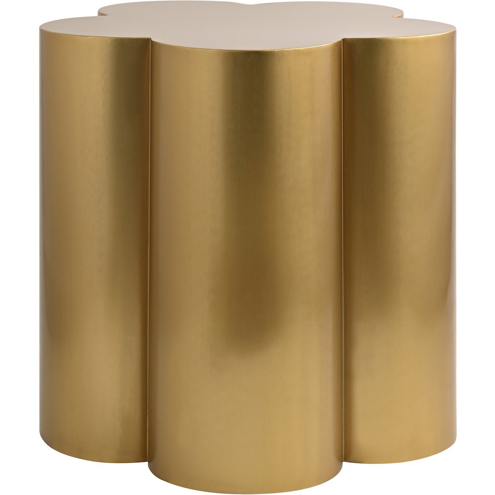 Lucky Gold Iron End Table. Picture 2