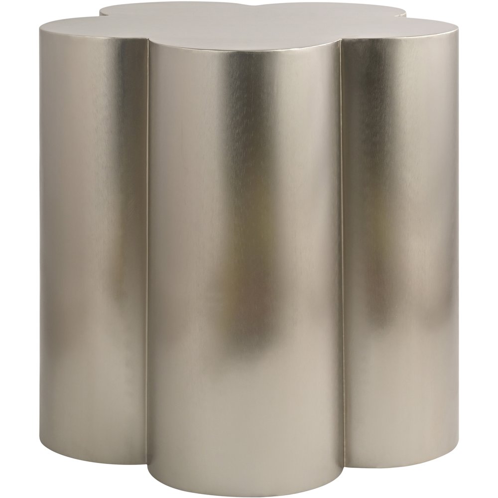 Lucky Silver Iron End Table. Picture 2