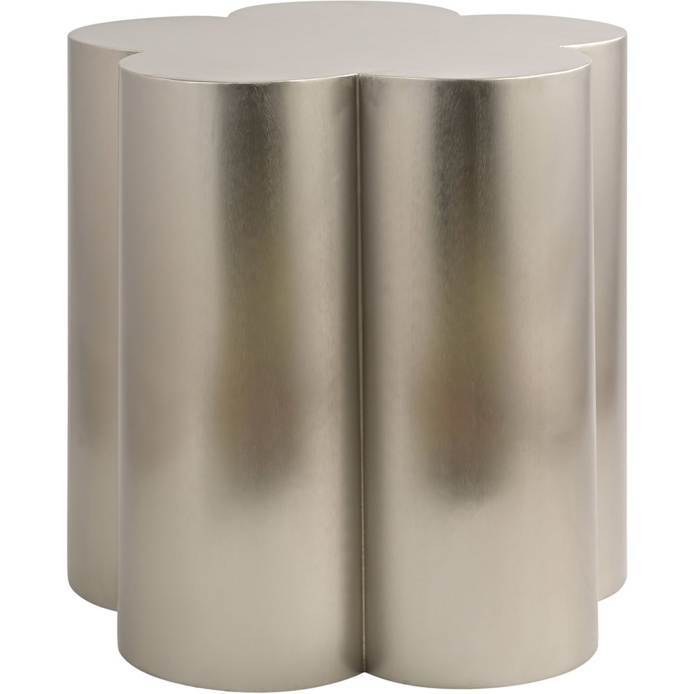 Lucky Silver Iron End Table. Picture 3
