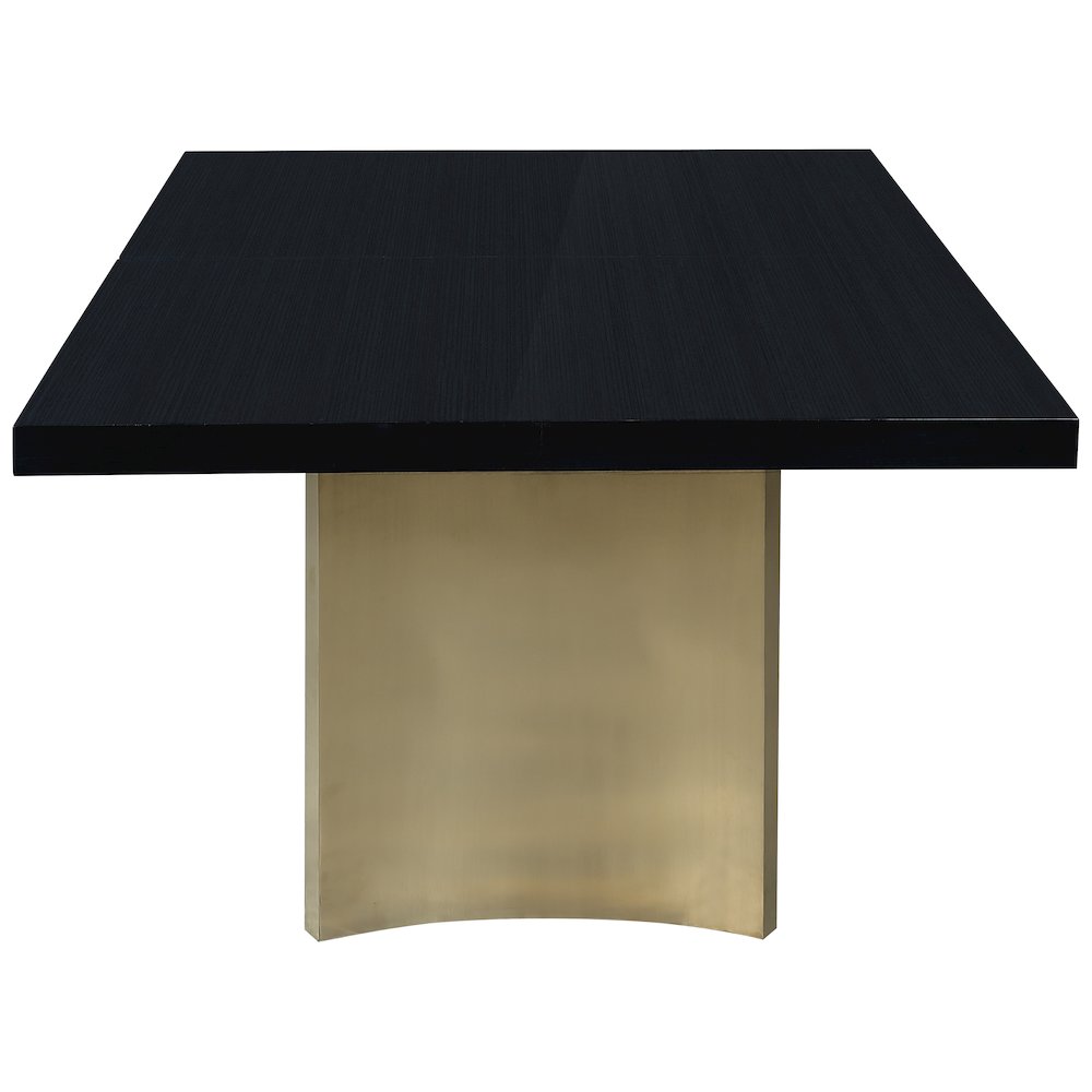 Immerse Black Dining Table. Picture 9