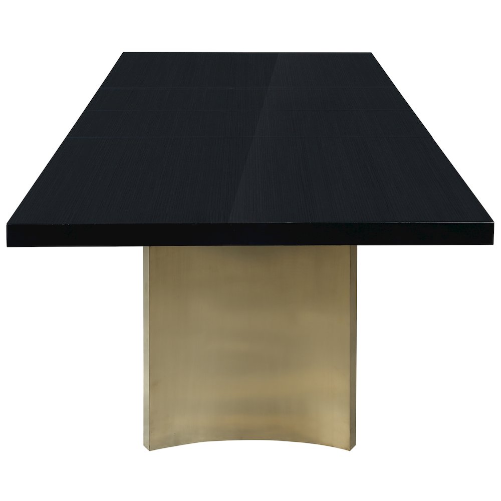 Immerse Black Dining Table. Picture 7
