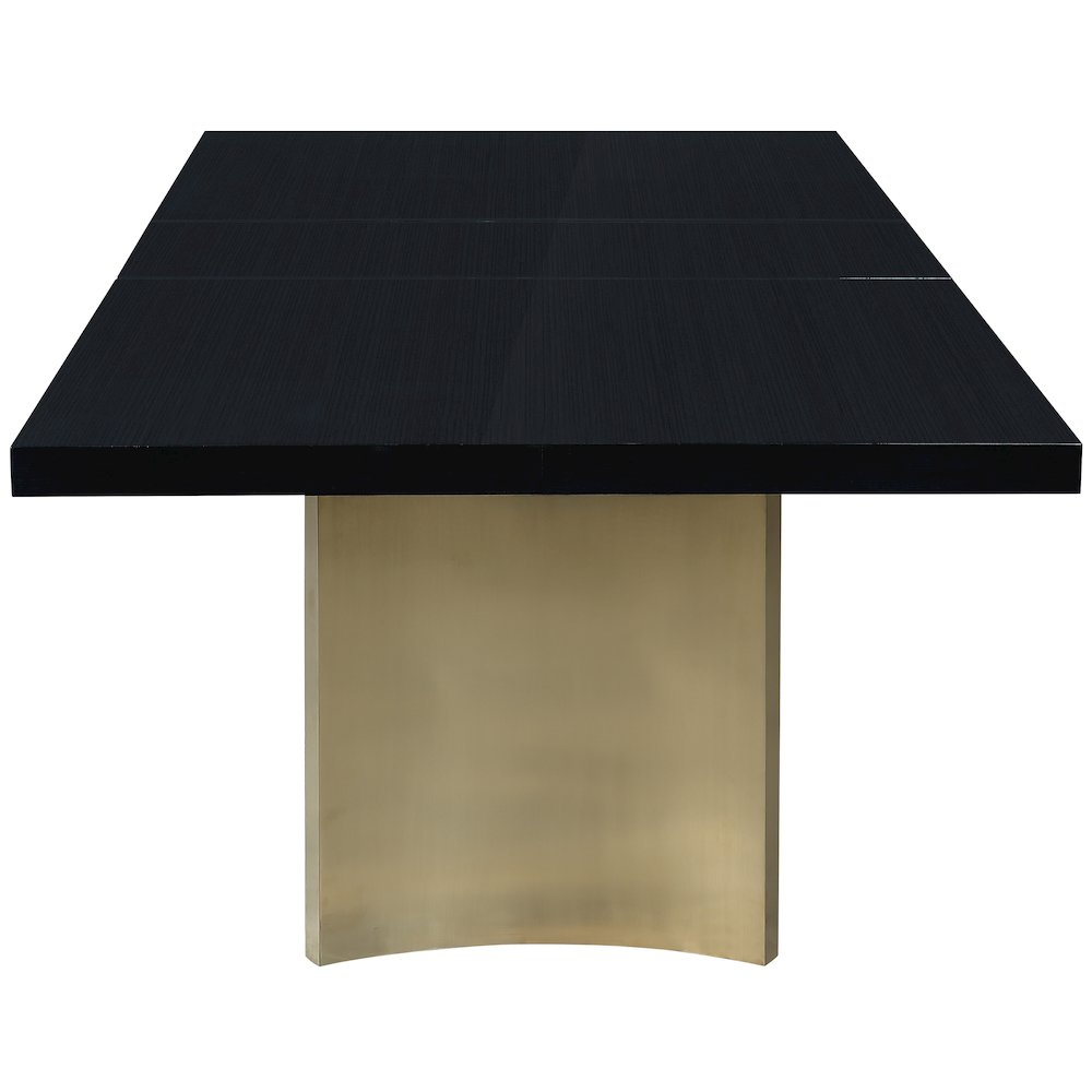 Immerse Black Dining Table. Picture 8