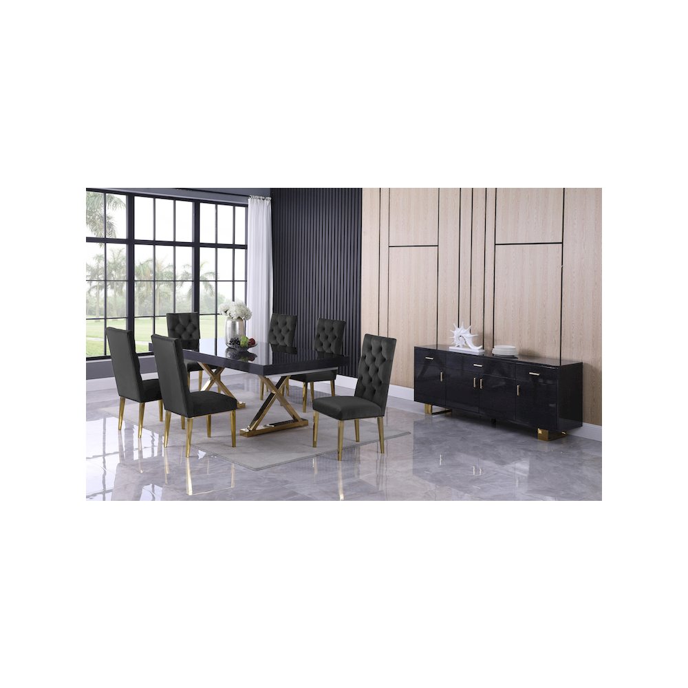 Excel Grey Oak Veneer Lacquer Extendable Dining Table. Picture 3