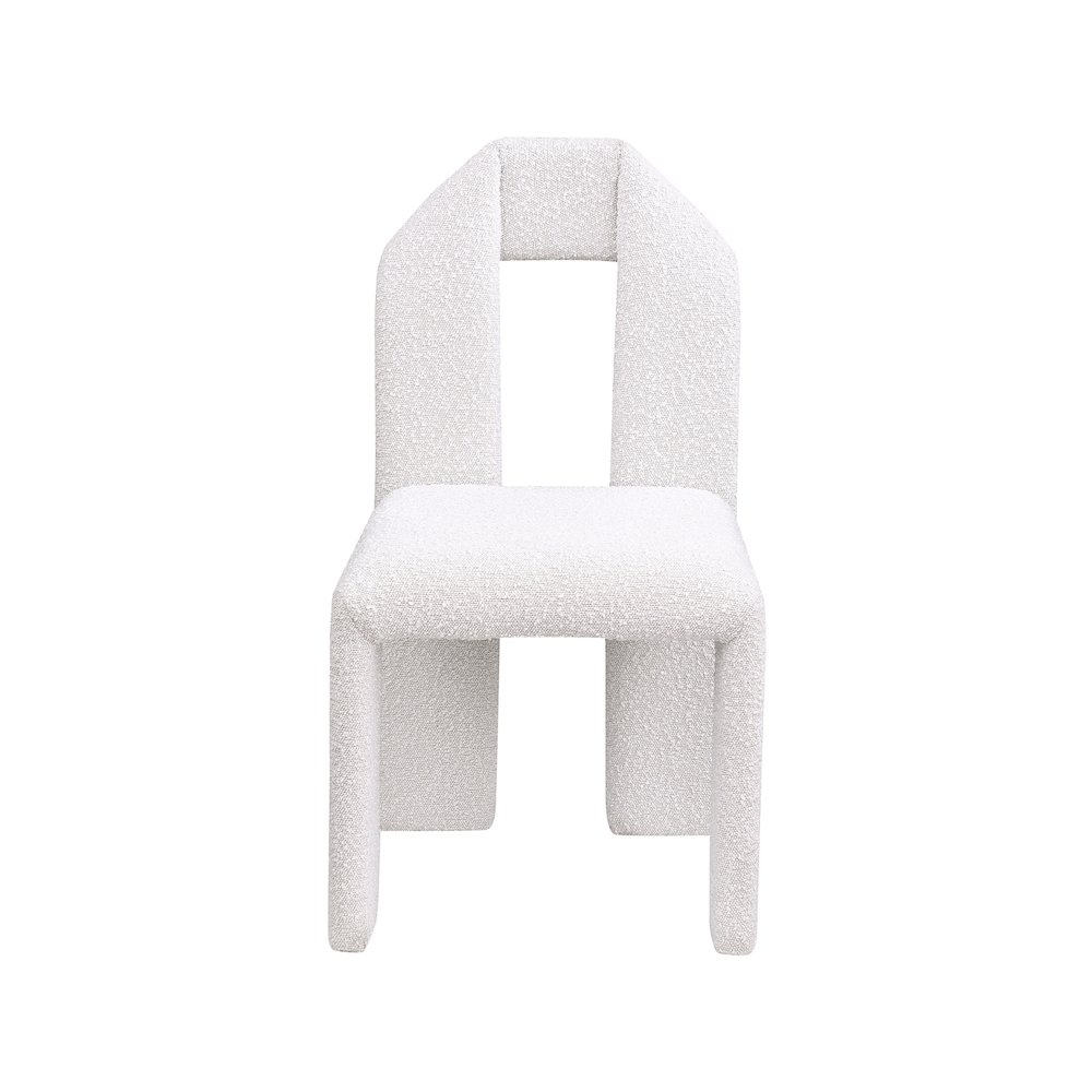 Bennett Cream Boucle Fabric Dining Chair, Set of 2. Picture 2