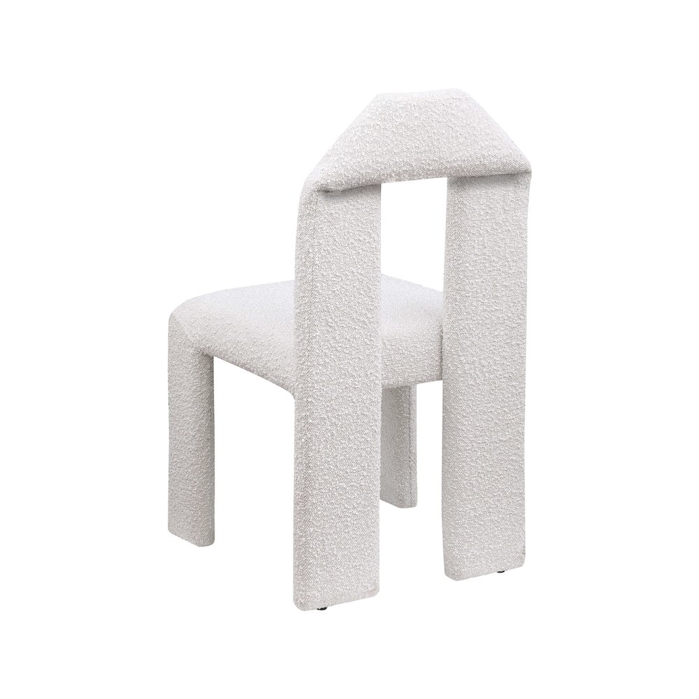 Bennett Cream Boucle Fabric Dining Chair, Set of 2. Picture 5