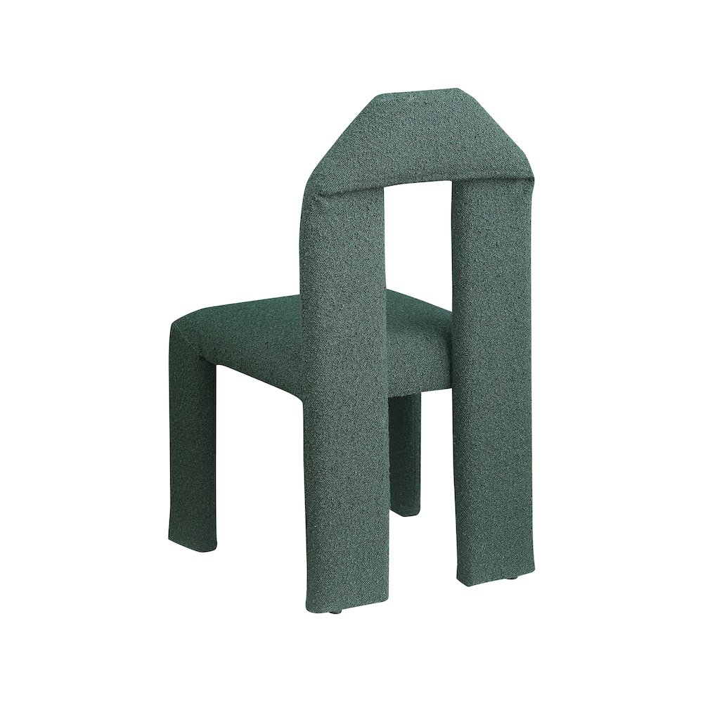 Bennett Green Boucle Fabric Dining Chair, Set of 2. Picture 5