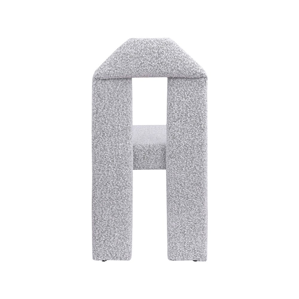 Bennett Grey Boucle Fabric Dining Chair, Set of 2. Picture 4