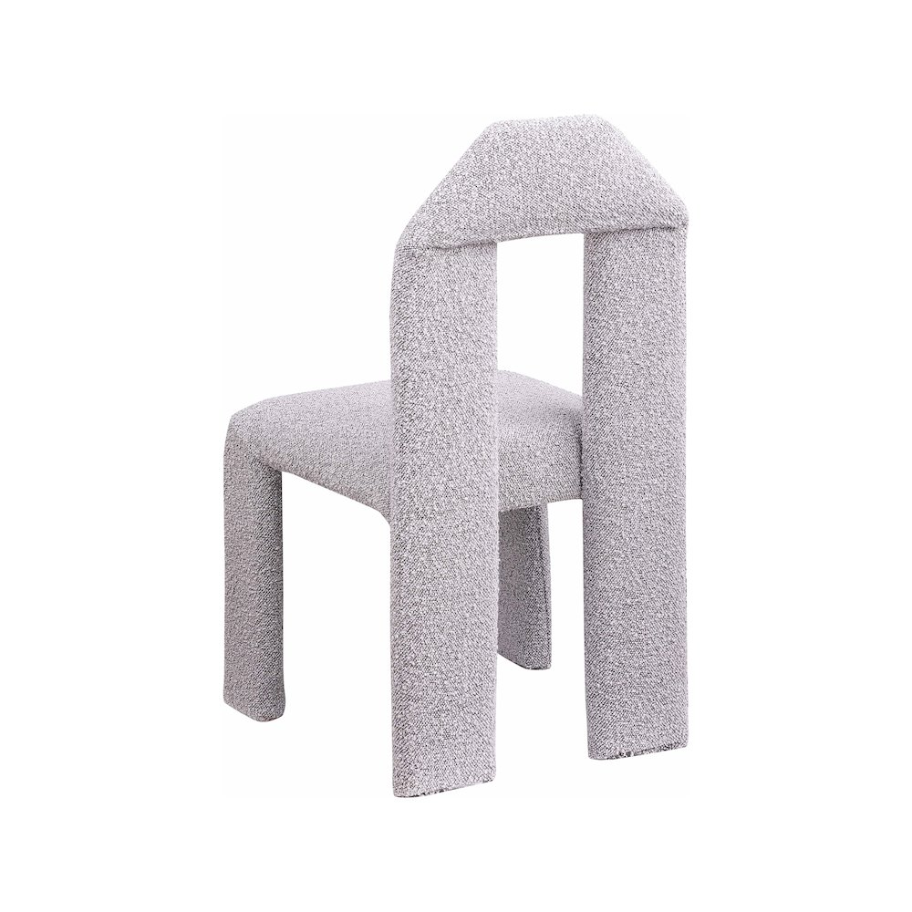 Bennett Taupe Boucle Fabric Dining Chair, Set of 2. Picture 5