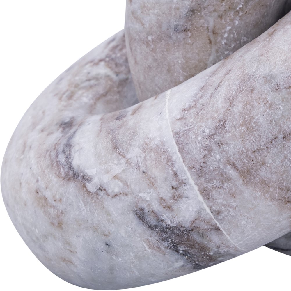 Knot Brown Marble Decorative Knot. Picture 2