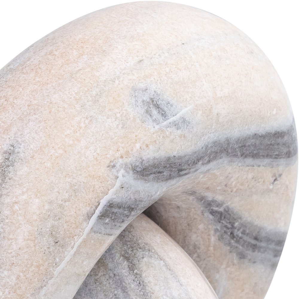 Knot Pink Marble Decorative Knot. Picture 2