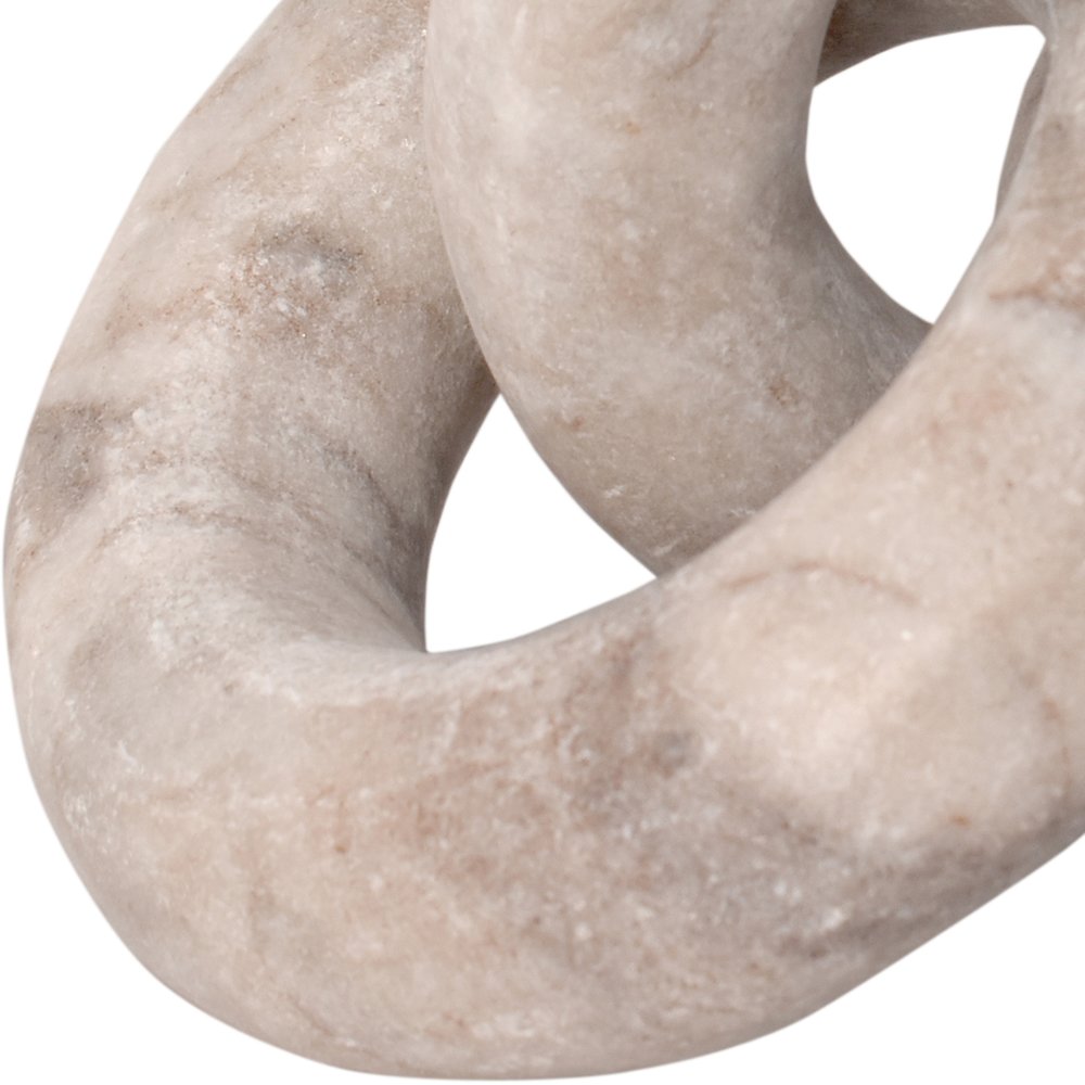 Rings Brown Marble Decorative Chain Links. Picture 2