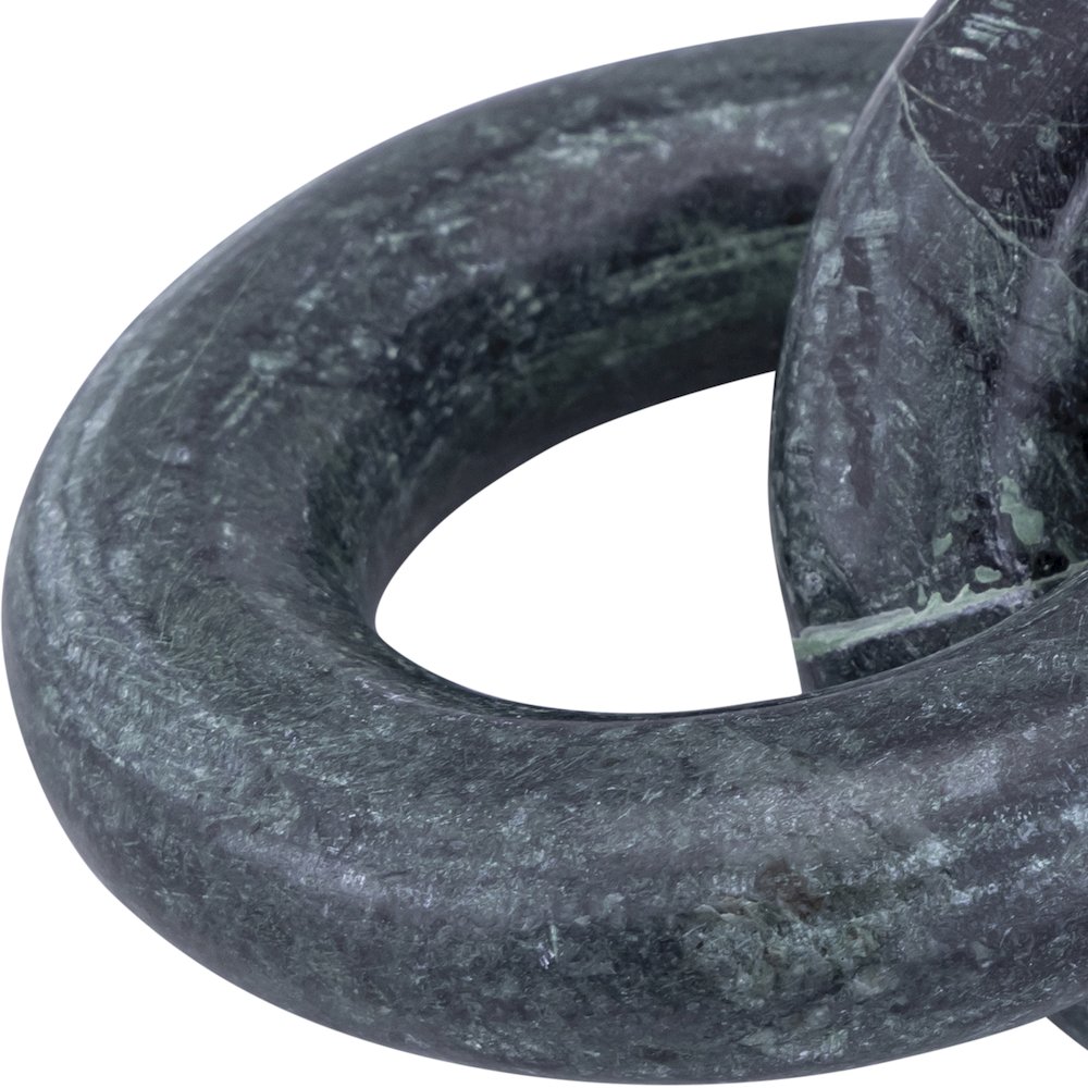 Rings Green Marble Decorative Chain Links. Picture 2