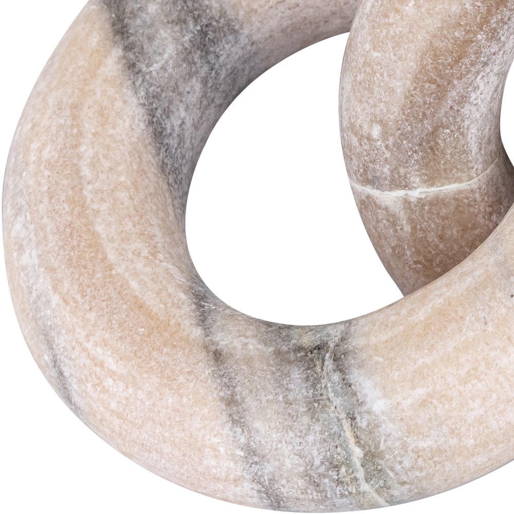 Rings Pink Marble Decorative Chain Links. Picture 2