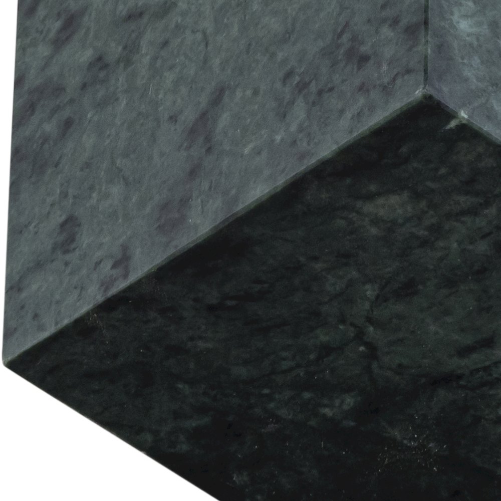 Block Green Marble Decorative Cube. Picture 2