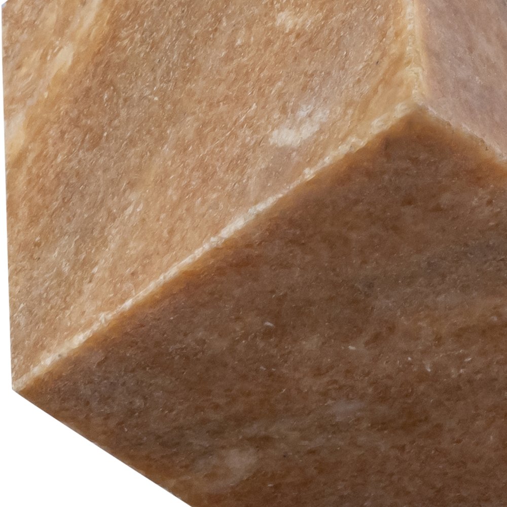 Block Pink Marble Decorative Cube. Picture 2