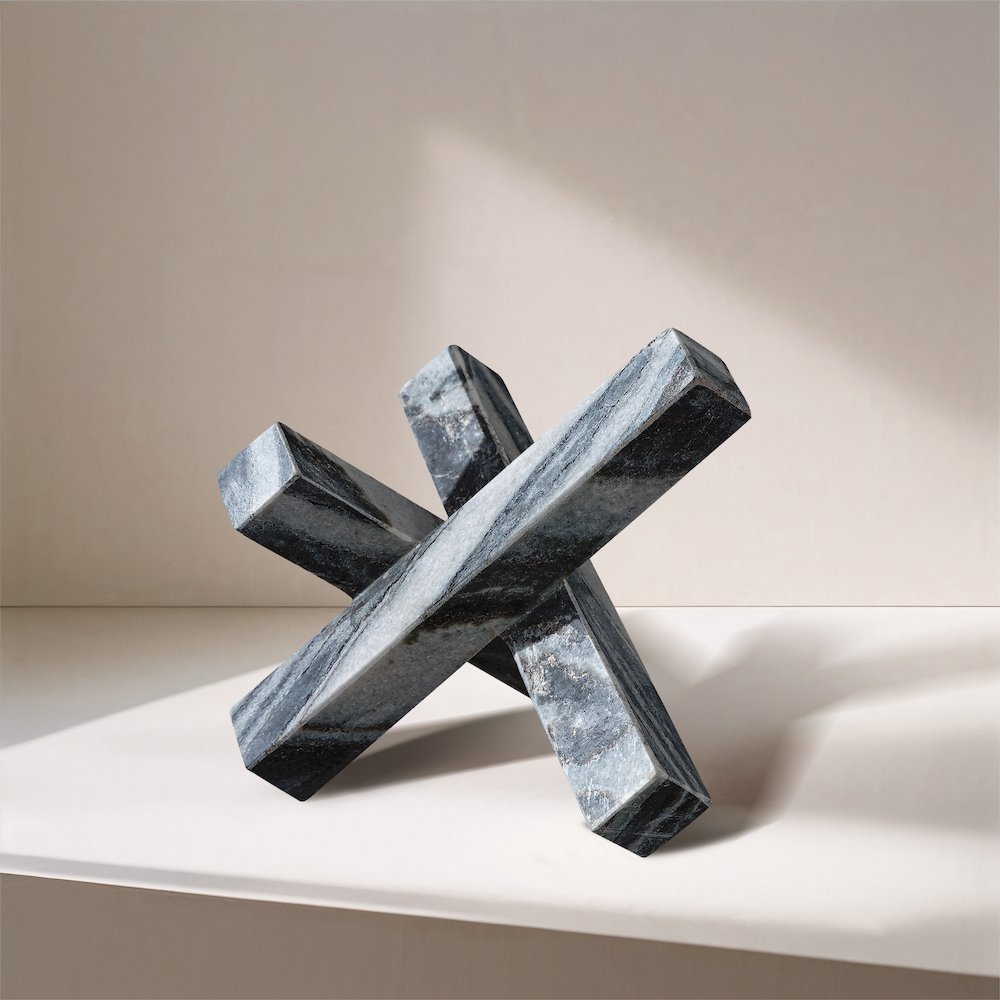 Stix Panda Marble Decorative Object. Picture 4