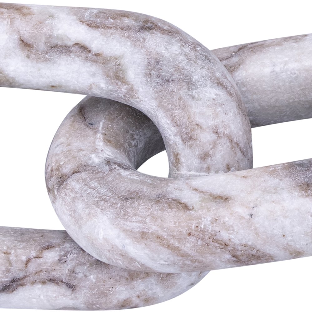 Lynx Brown Marble Decorative Chain Links. Picture 2