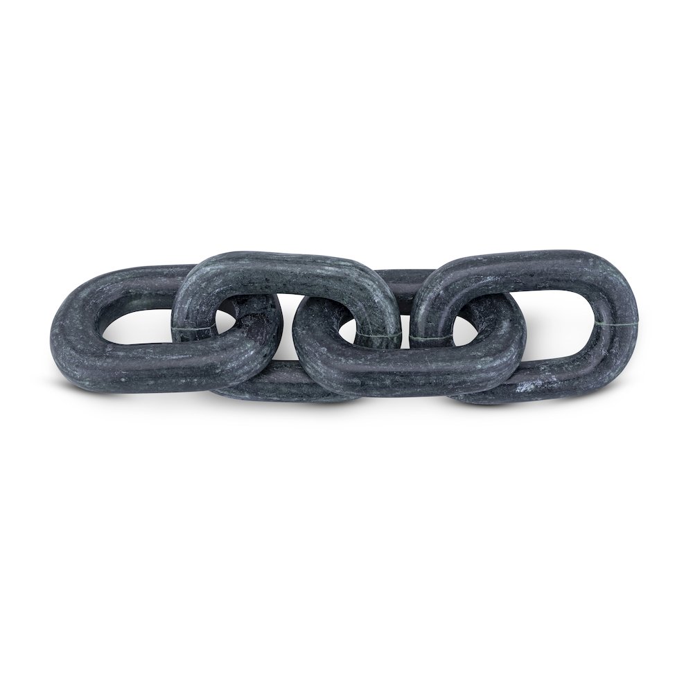 Lynx Green Marble Decorative Chain Links. Picture 1