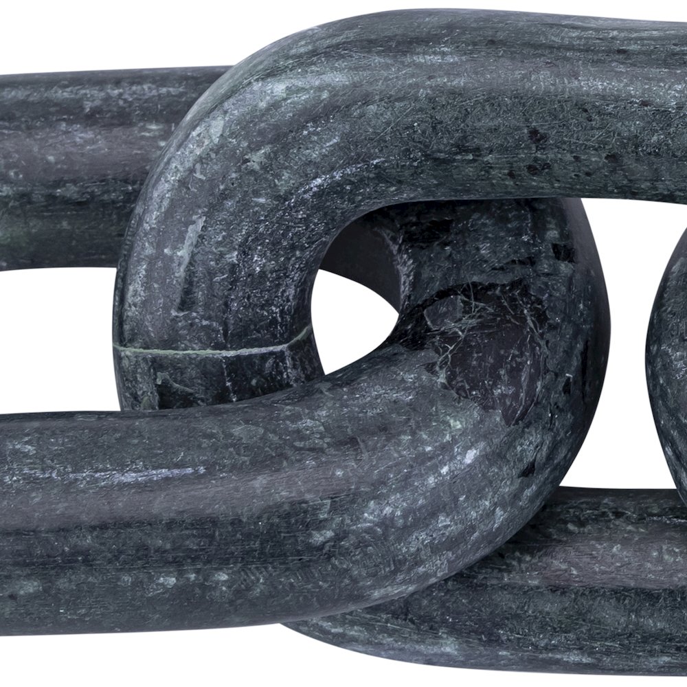 Lynx Green Marble Decorative Chain Links. Picture 2