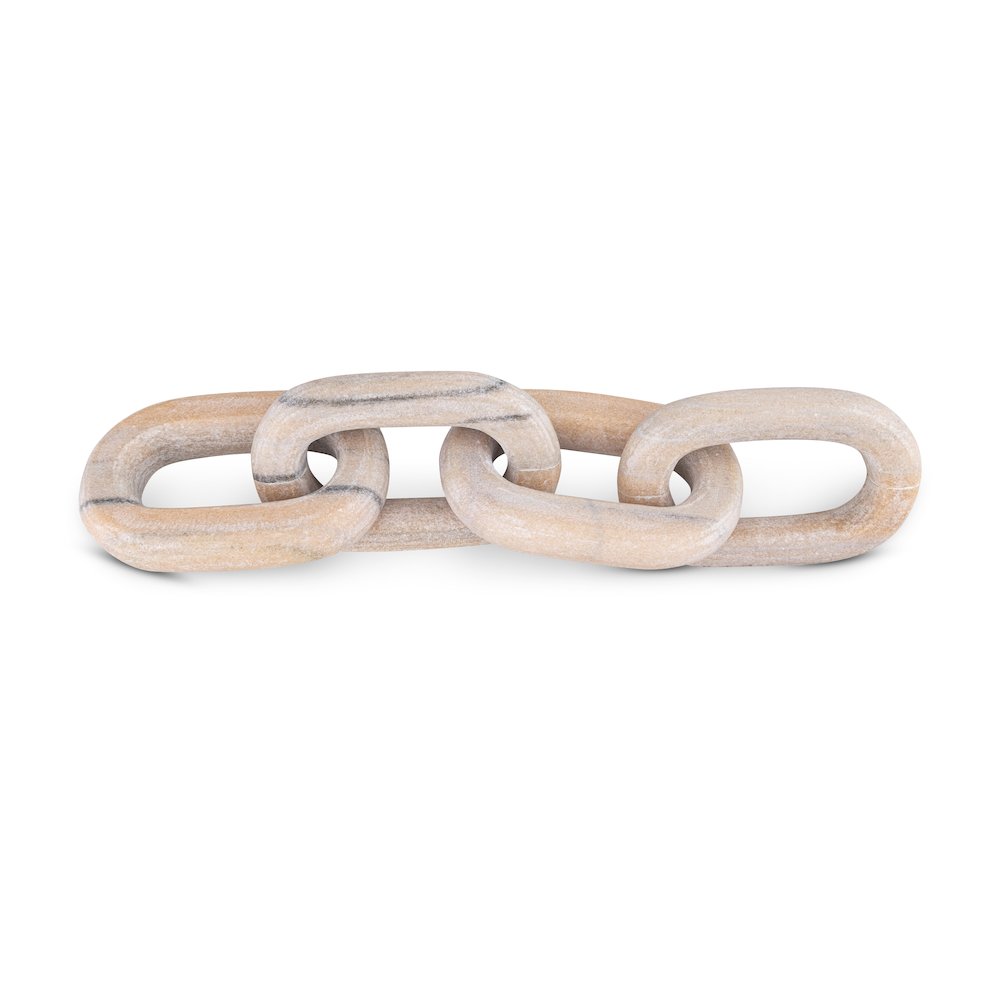 Lynx Pink Marble Decorative Chain Links. Picture 1