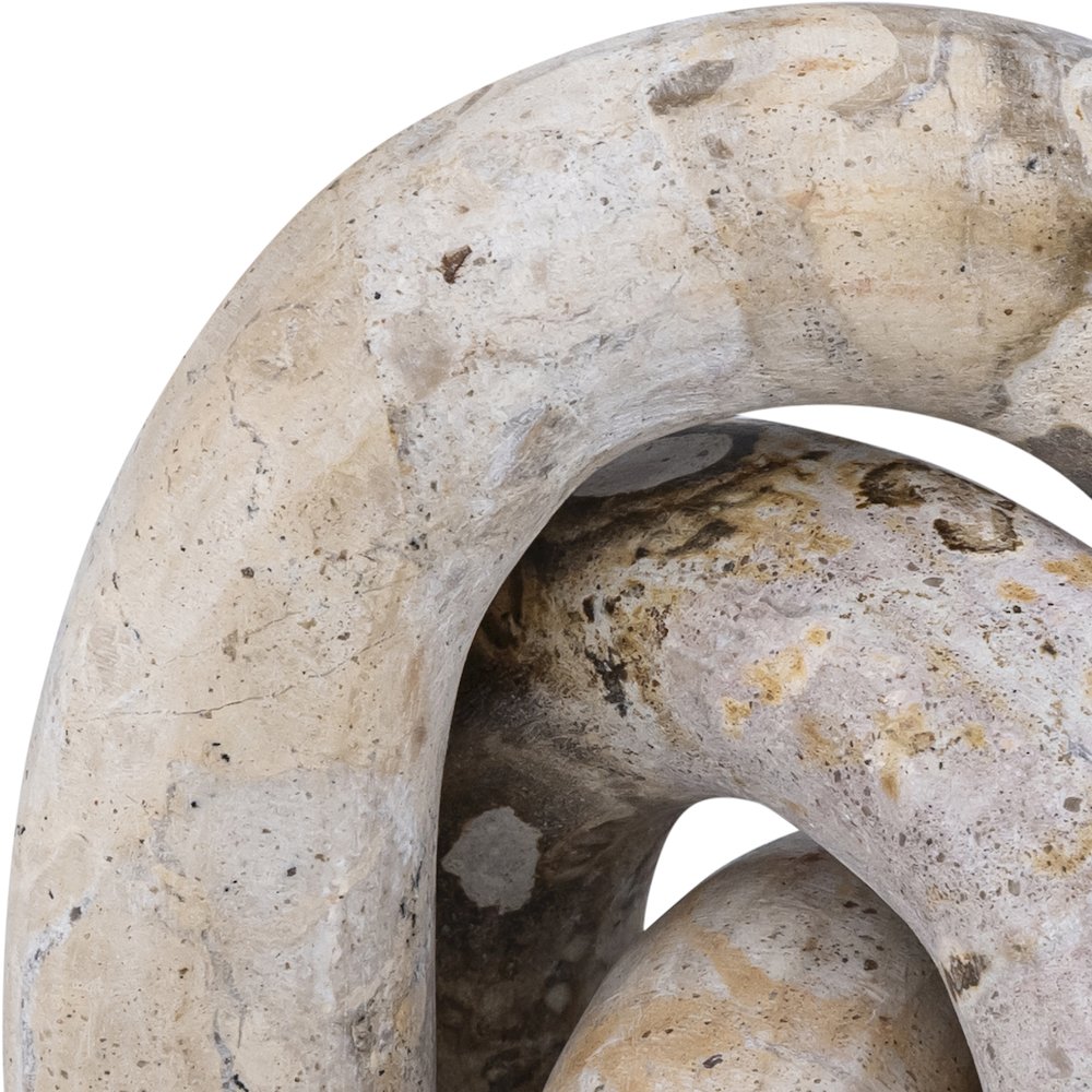 Arco Beige Marble 3pc. Decorative Object. Picture 2