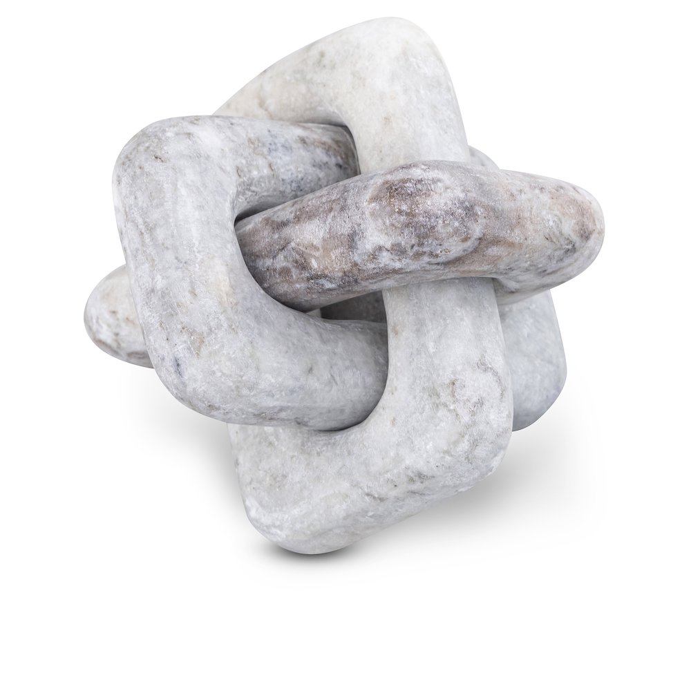 Bond Brown Marble Decorative Knot. Picture 1