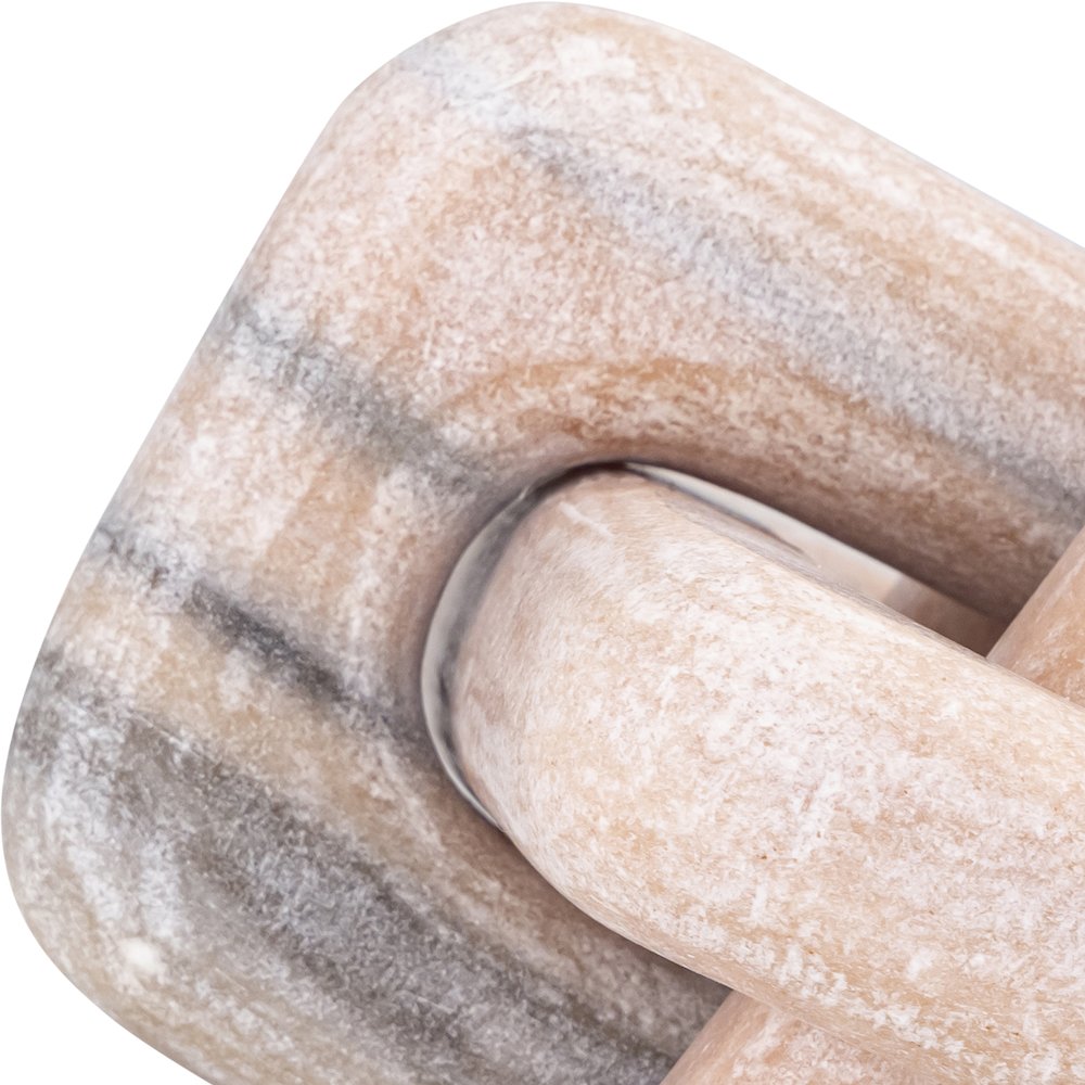 Bond Pink Marble Decorative Knot. Picture 2