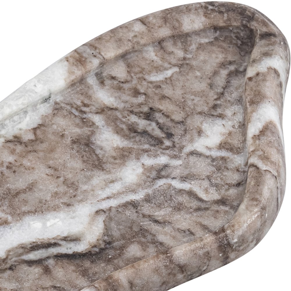 Arezzo Brown Marble Tray. Picture 2