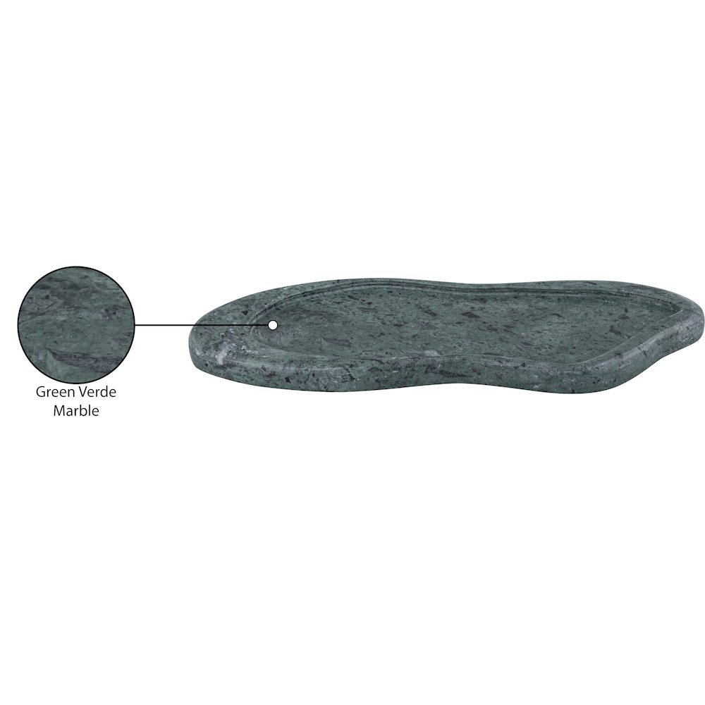 Arezzo Green Marble Tray. Picture 3