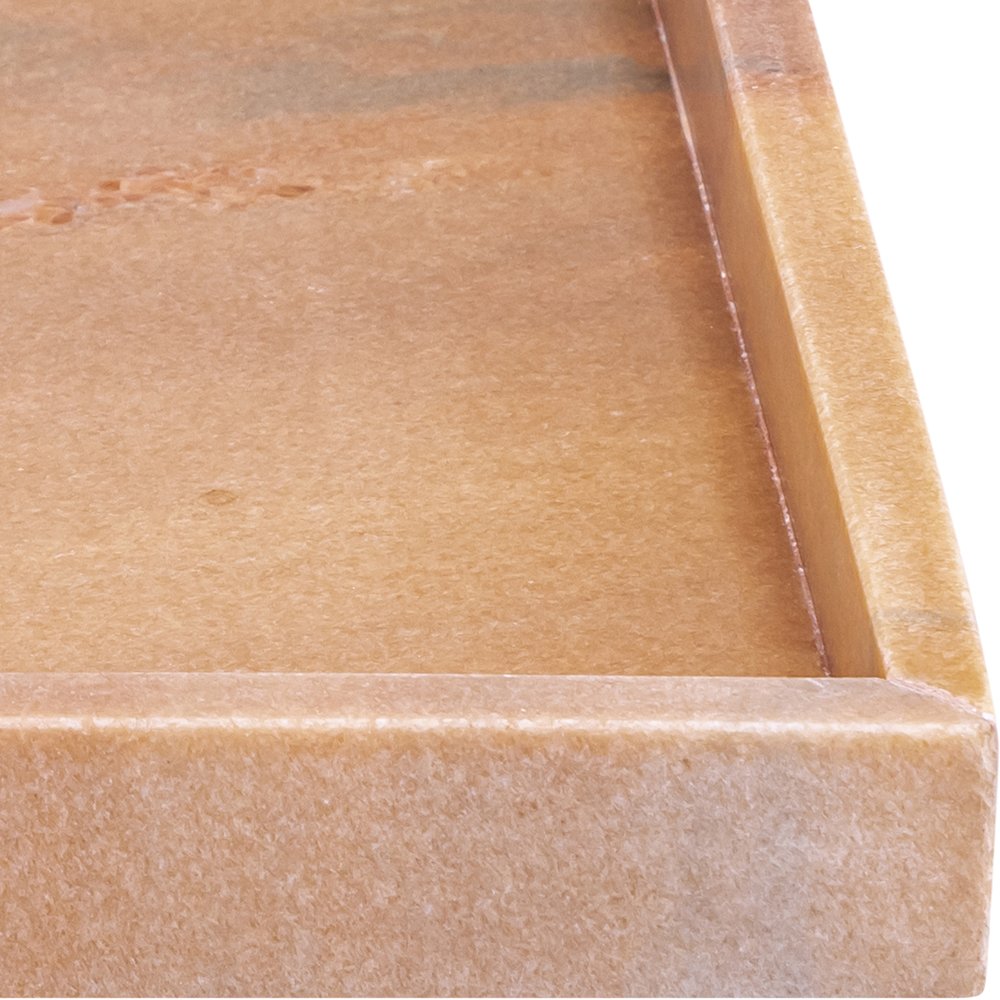 Barletta Pink Square Marble Tray. Picture 2