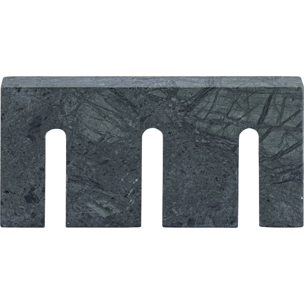 Curva Green Marble Decorative Object. Picture 2