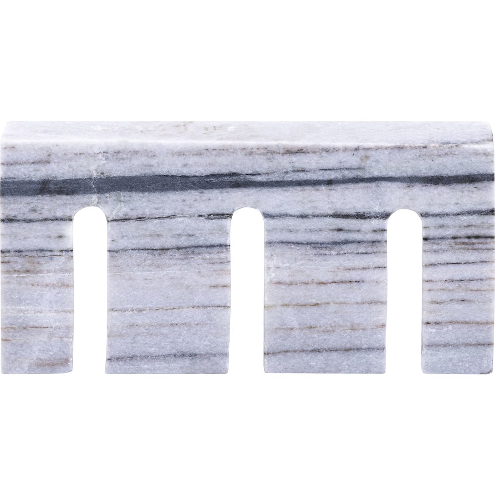 Curva Panda Marble Decorative Object. Picture 2