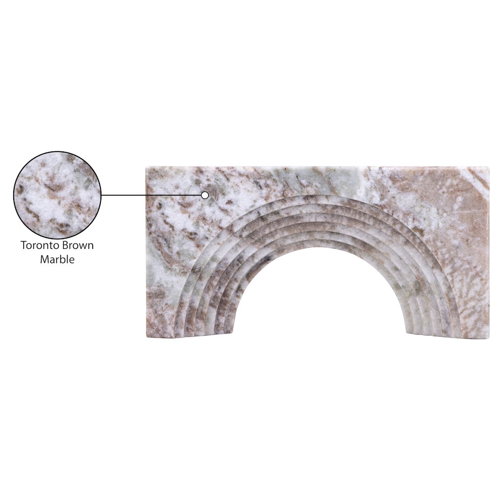 Cambre Brown Marble Decorative Object. Picture 4