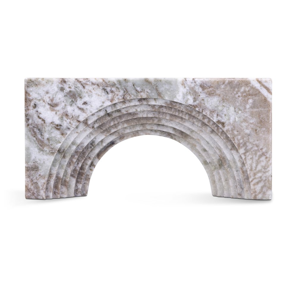 Cambre Brown Marble Decorative Object. Picture 1