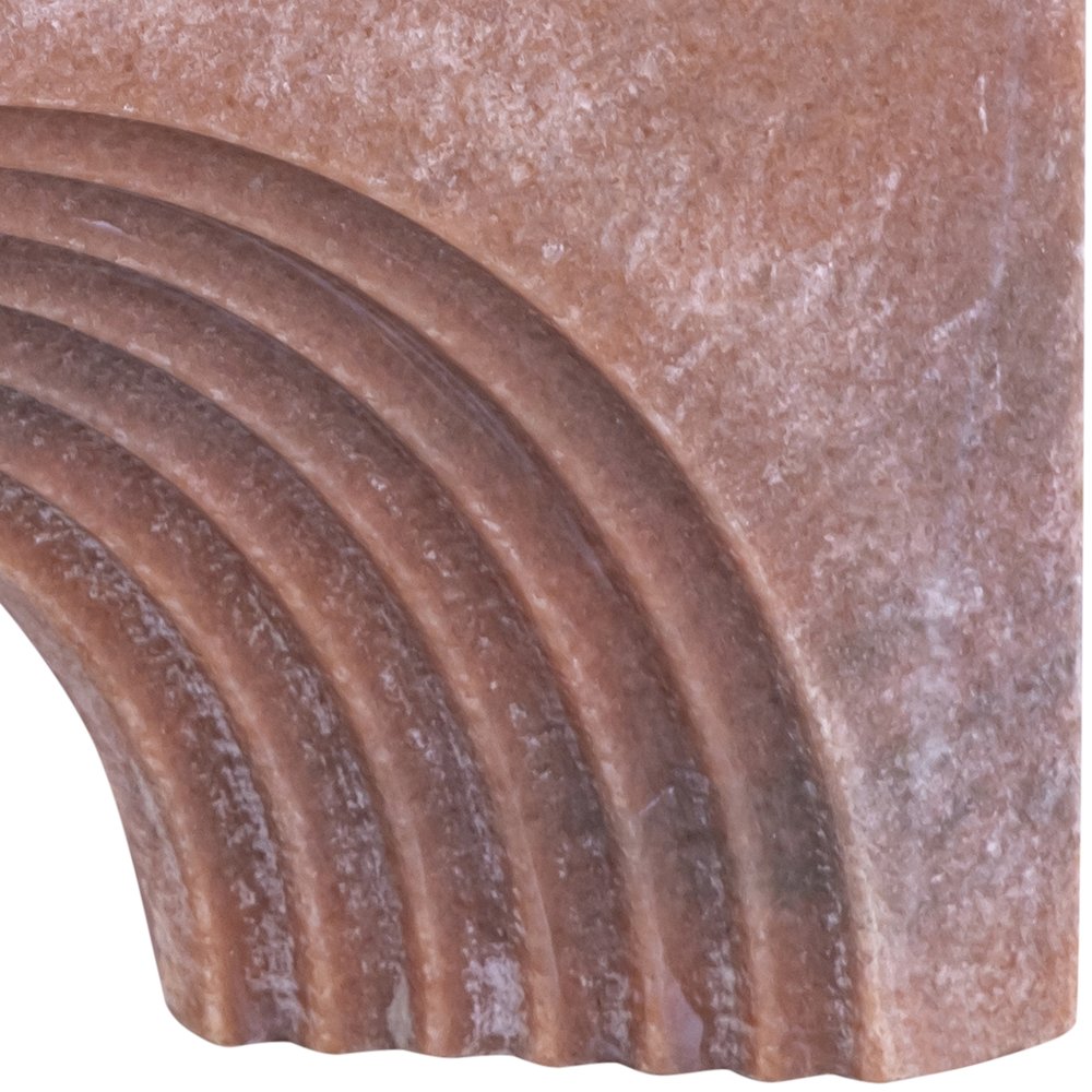 Cambre Pink Marble Decorative Object. Picture 6