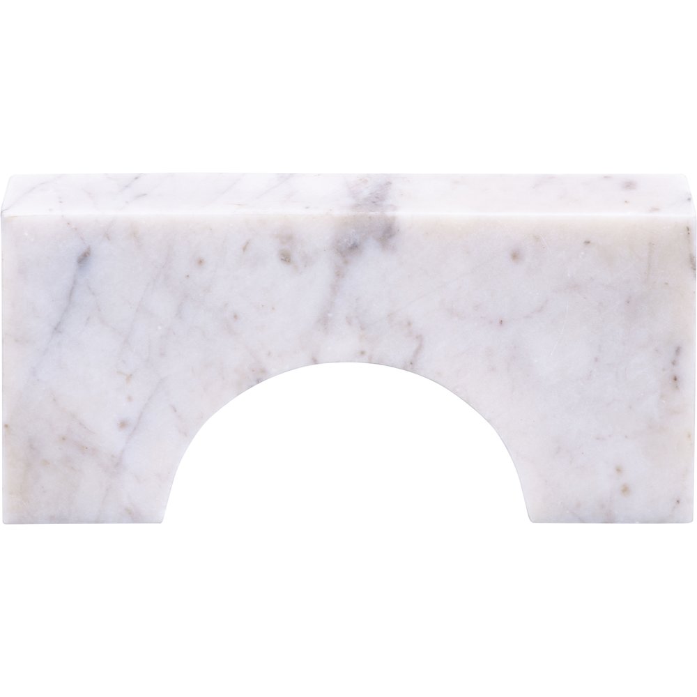 Cambre White Marble Decorative Object. Picture 2
