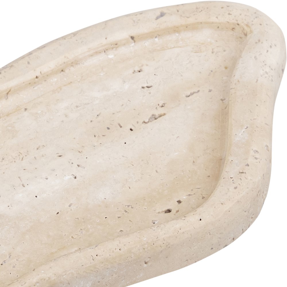 Arezzo Beige Travertine Tray. Picture 2