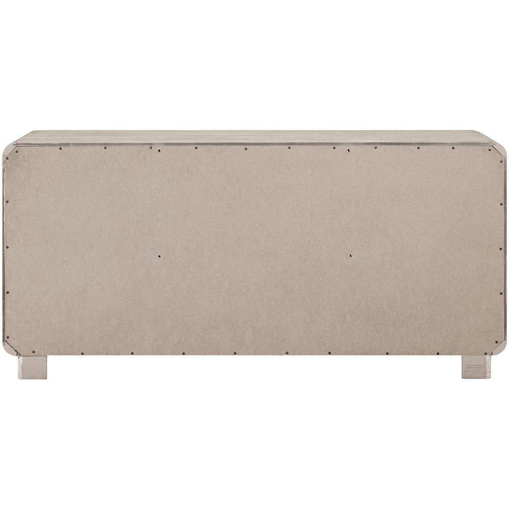 Adagio Natural Solid Wood And Oak Veneer Dresser. Picture 5