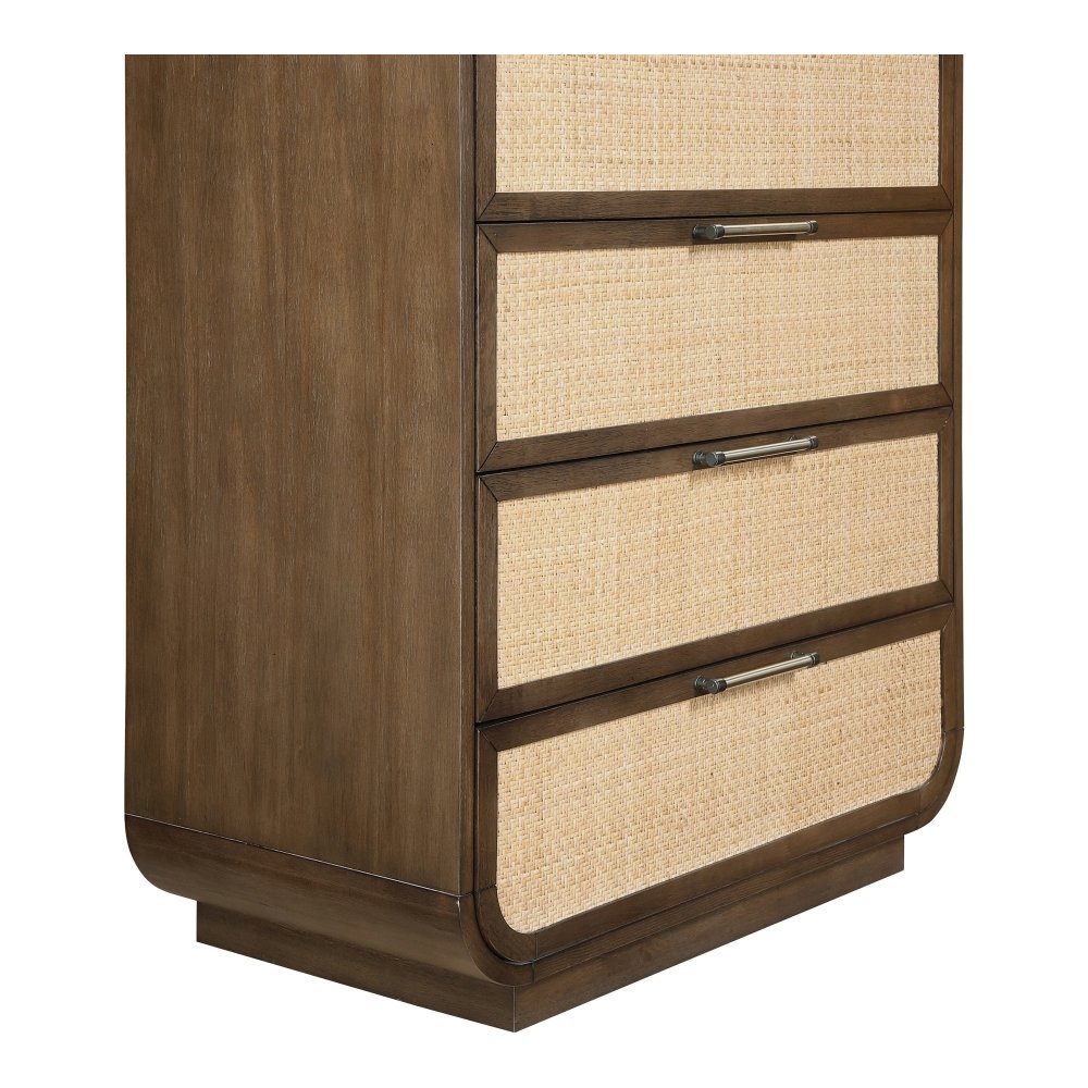 Windsor Brown Solid Wood Chest. Picture 6