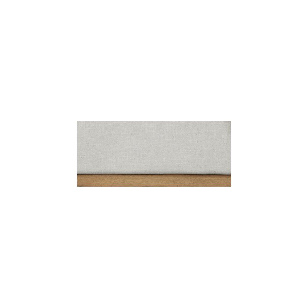 Alfie Cream Linen Textured Fabric Full Bed. Picture 6