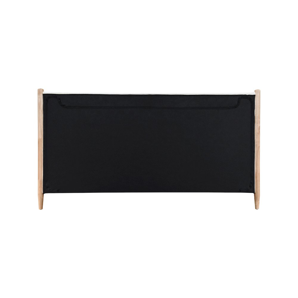 Arbor Cream Fabric King Bed. Picture 4