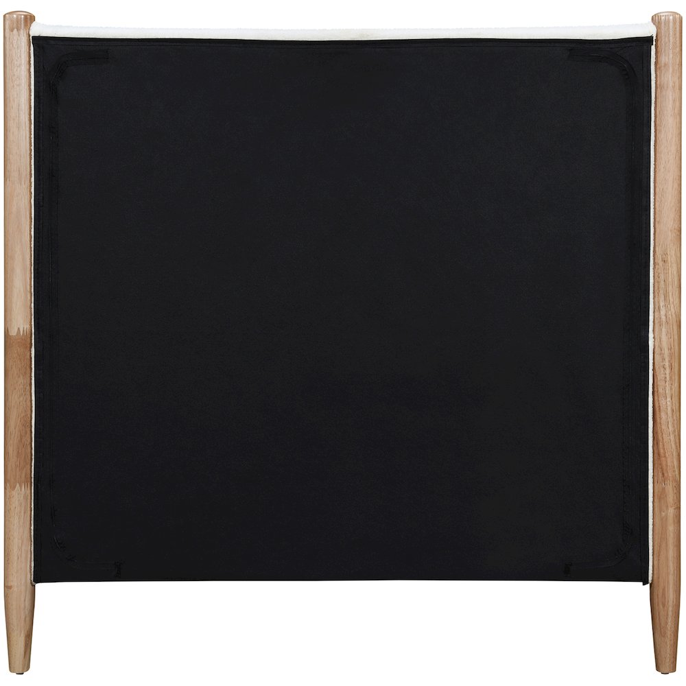 Arbor Cream Fabric Twin Bed. Picture 4