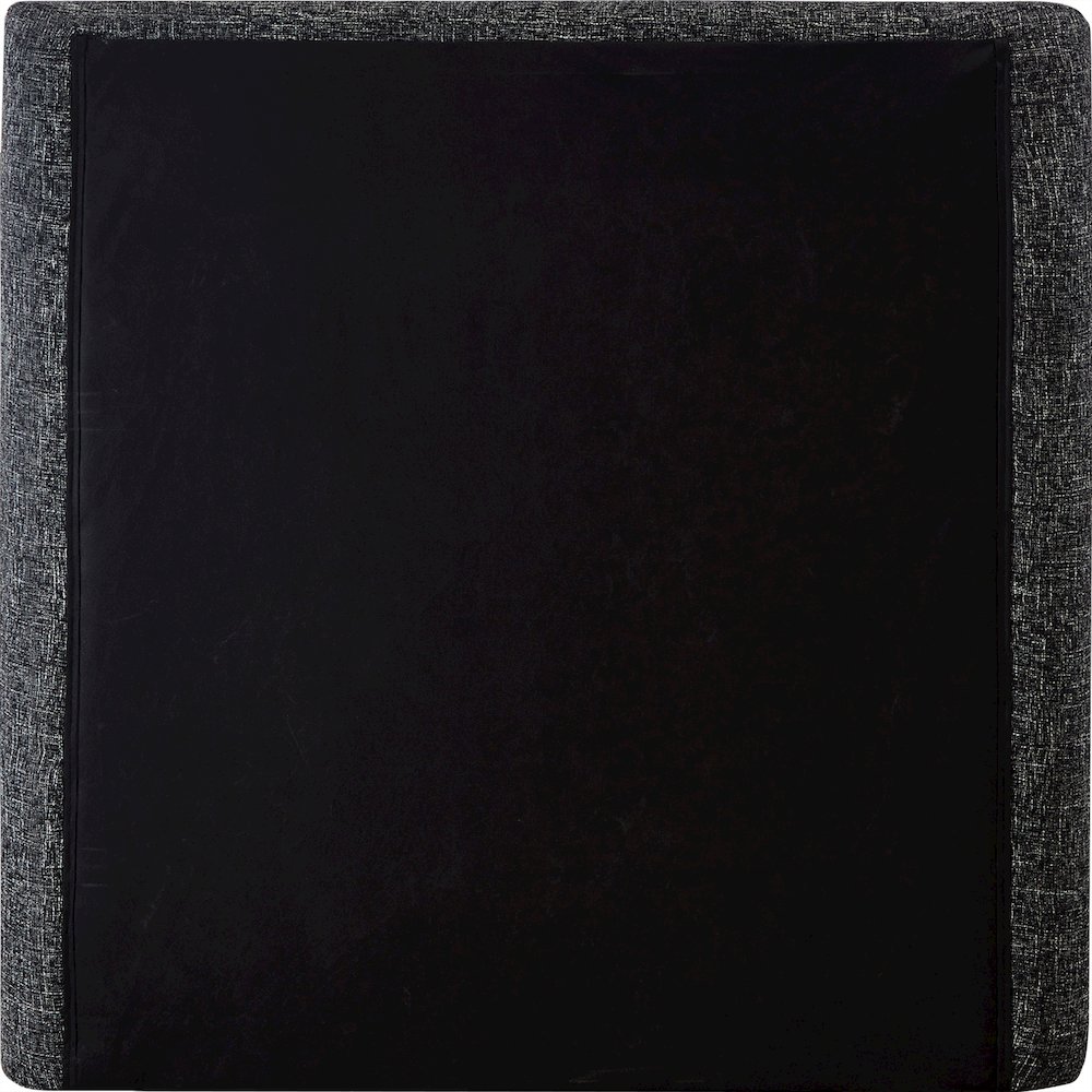 Penny Black Polyester Fabric Twin Bed. Picture 4