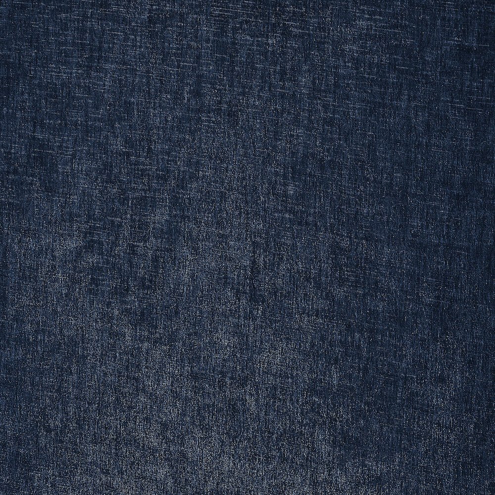 Penny Navy Chenille Fabric Queen Bed. Picture 8