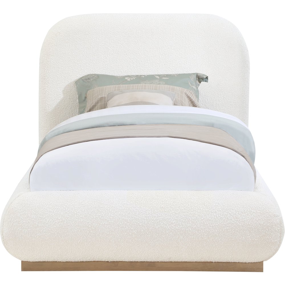 Vaughn Cream Twin Bed. Picture 2