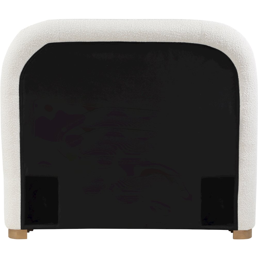 Vaughn Cream Twin Bed. Picture 4