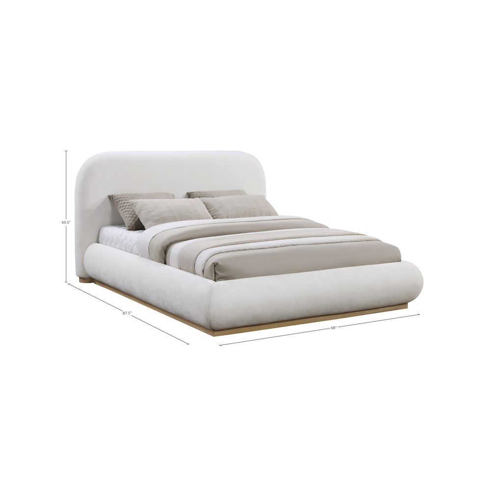 Vaughn Cream Full Bed. Picture 8