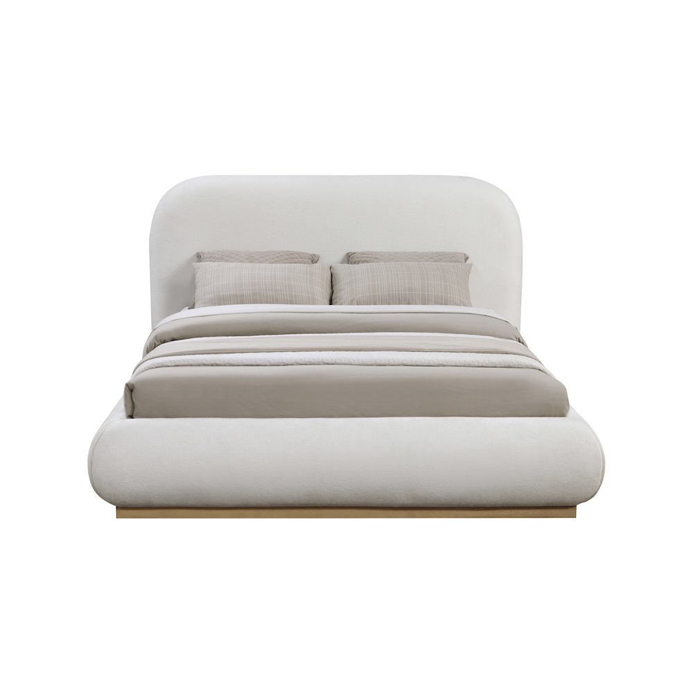 Vaughn Cream King Bed. Picture 2