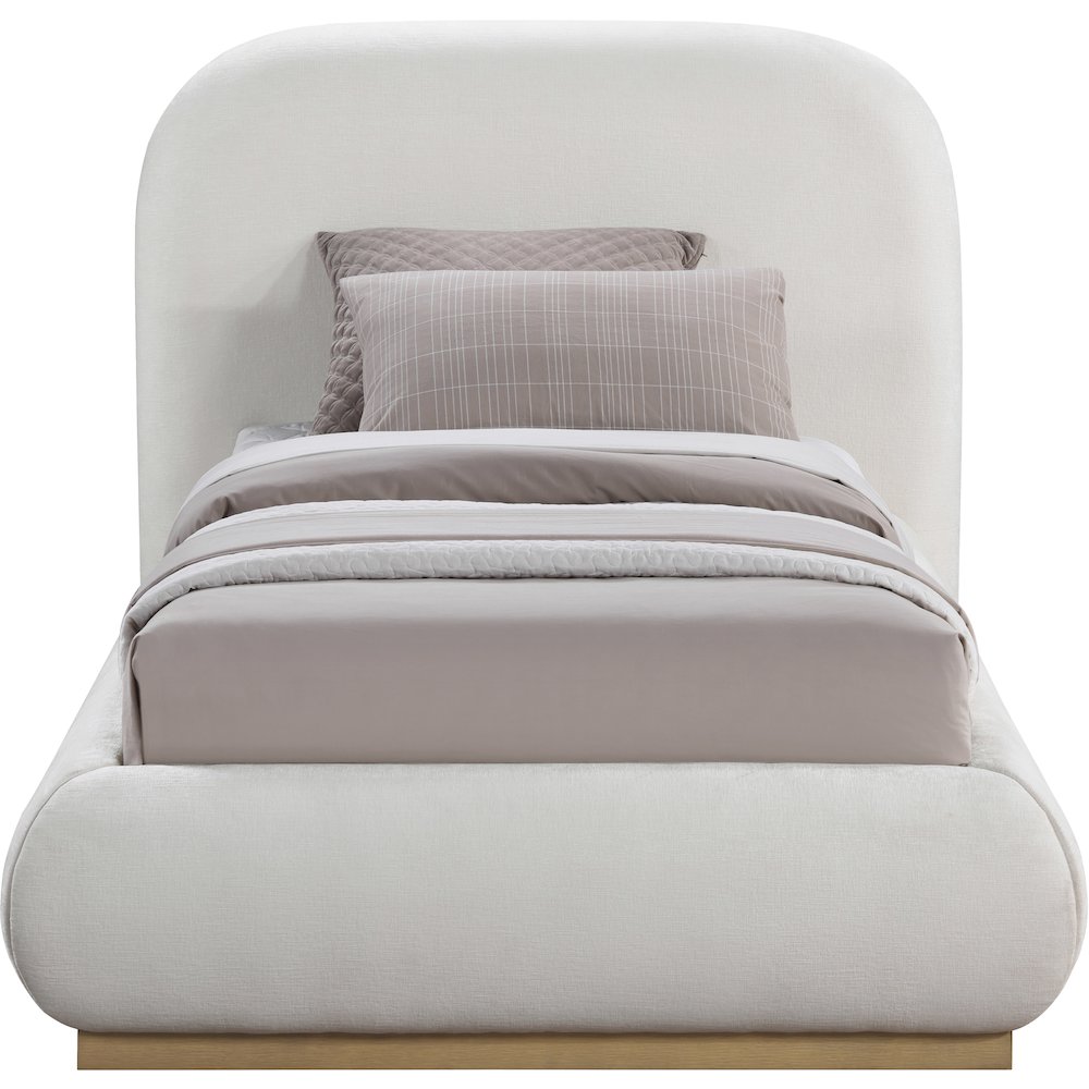 Vaughn Cream Twin Bed. Picture 2