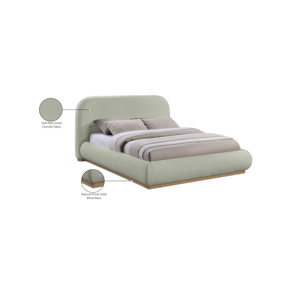 Vaughn Mint Full Bed. Picture 9